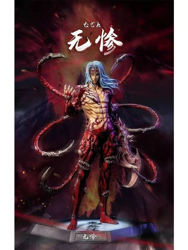 Demon Slayer Upper Rank Trio Collectible Figures – Muzan, Daki, and Gyutaro