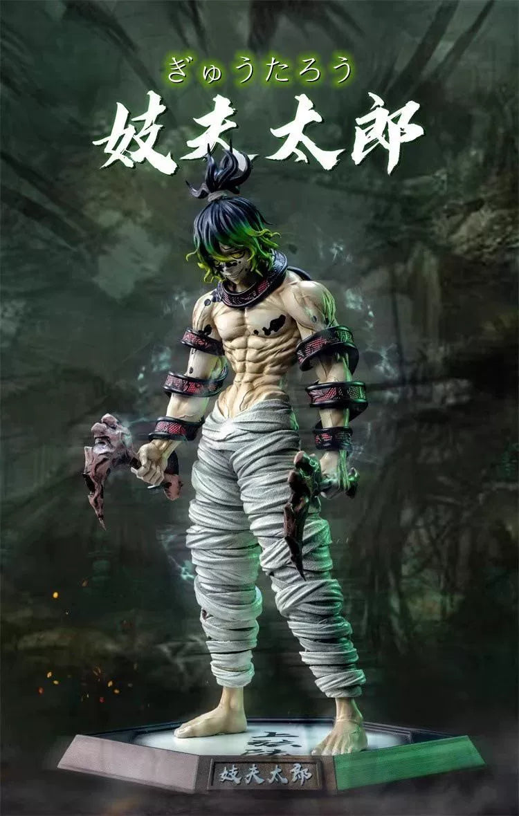 Demon Slayer Upper Rank Trio Collectible Figures – Muzan, Daki, and Gyutaro