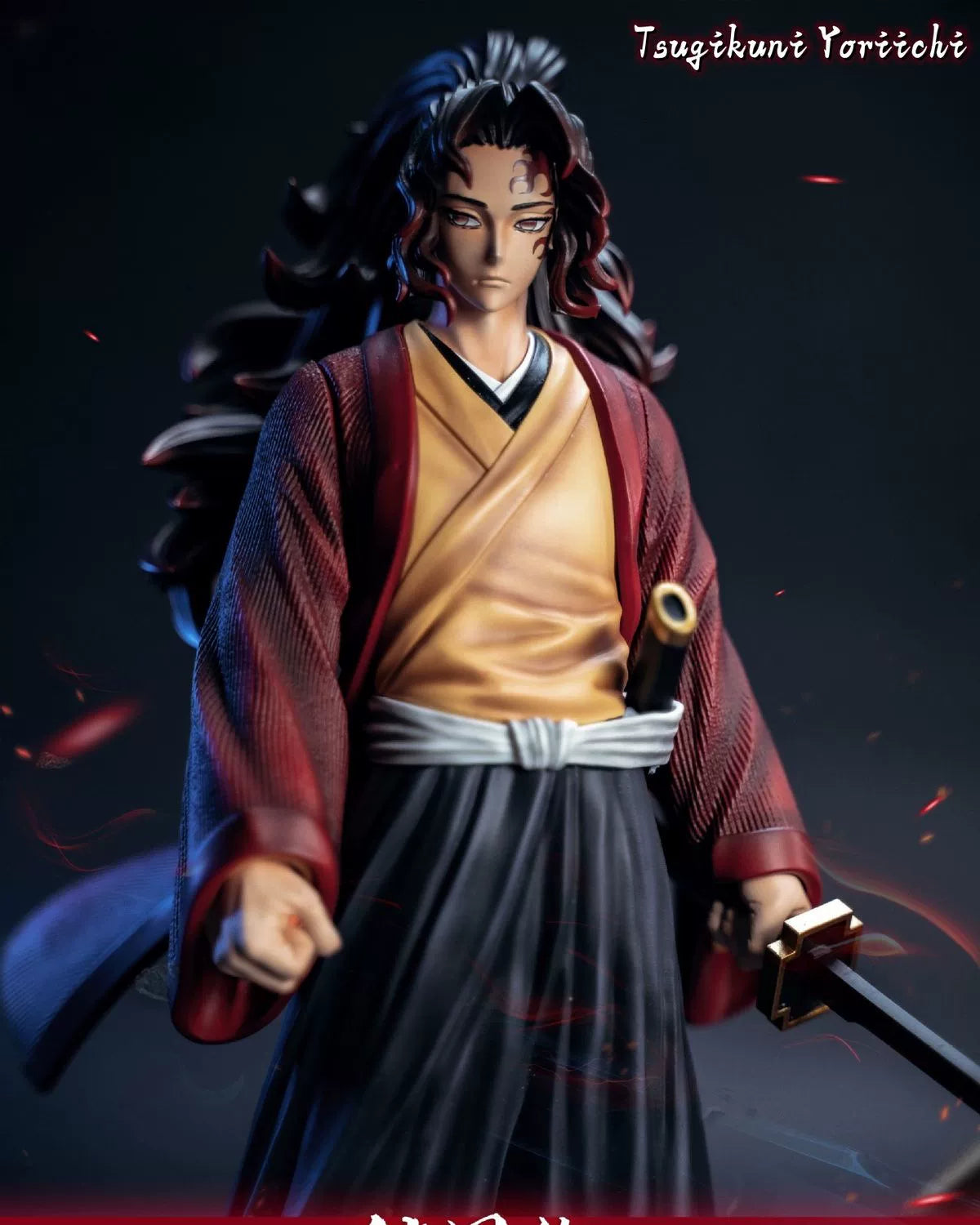 Demon Slayer Upper Rank Trio Collectible Figures – Muzan, Daki, and Gyutaro