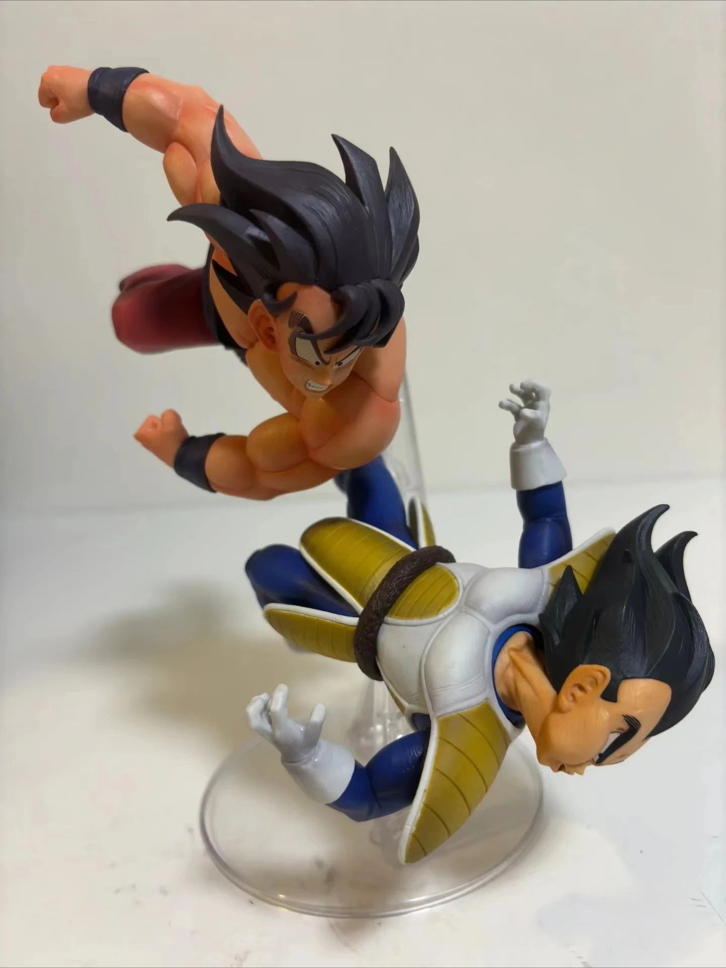 Goku vs Vegeta Diorama Figure - Iconic Saiyan Battle