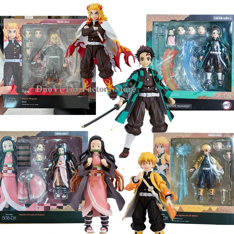 Demon Slayer Articulated Character Figures – Boxed or Unboxed