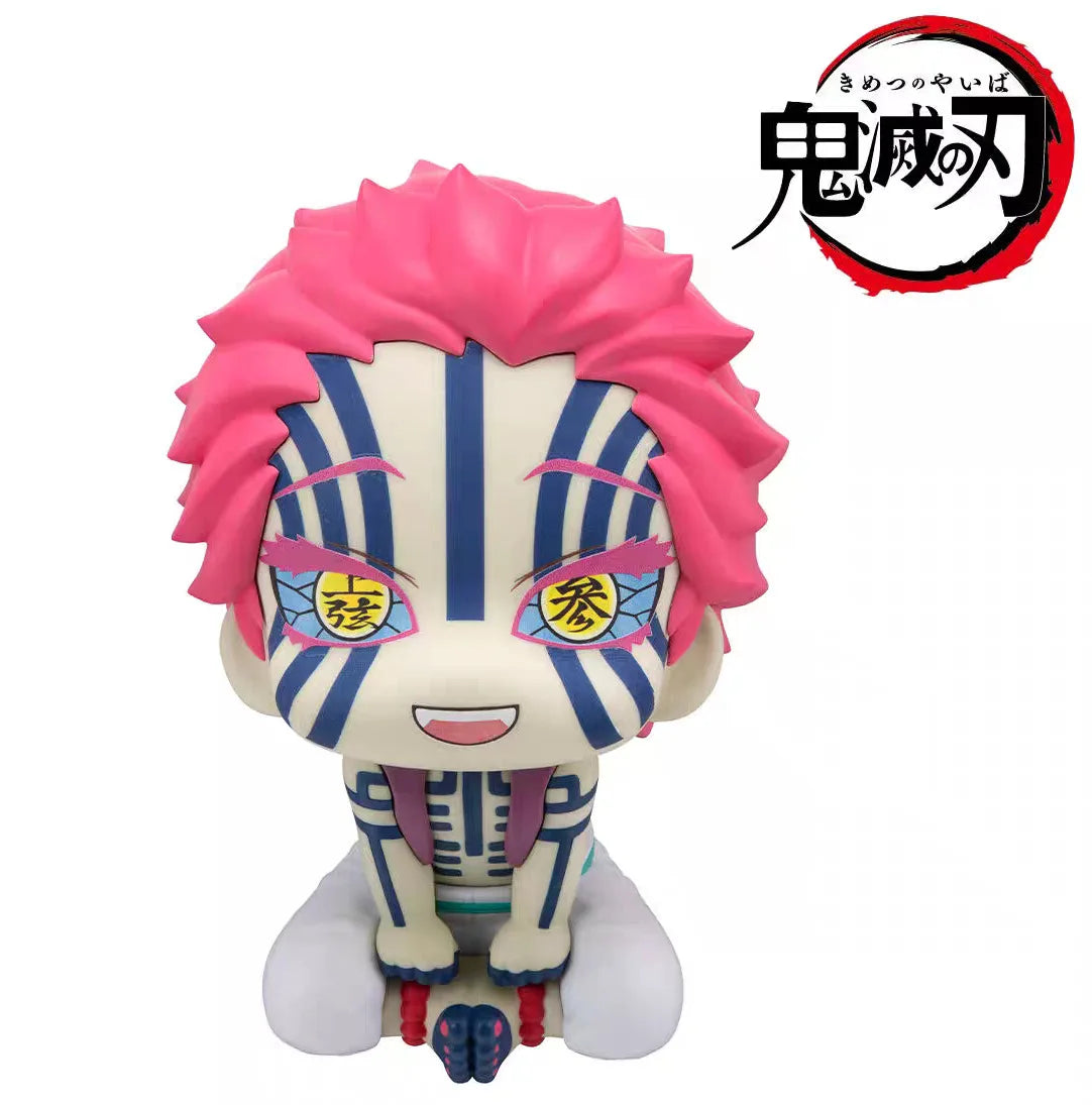 Demon Slayer Akaza Chibi Figure – 11 cm