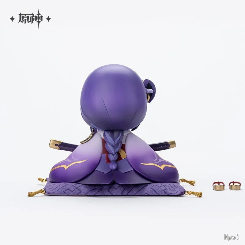 10CM Genshin Impact Beelzebul Xiao Klee Anime Figure Cute Doll Sitting Model