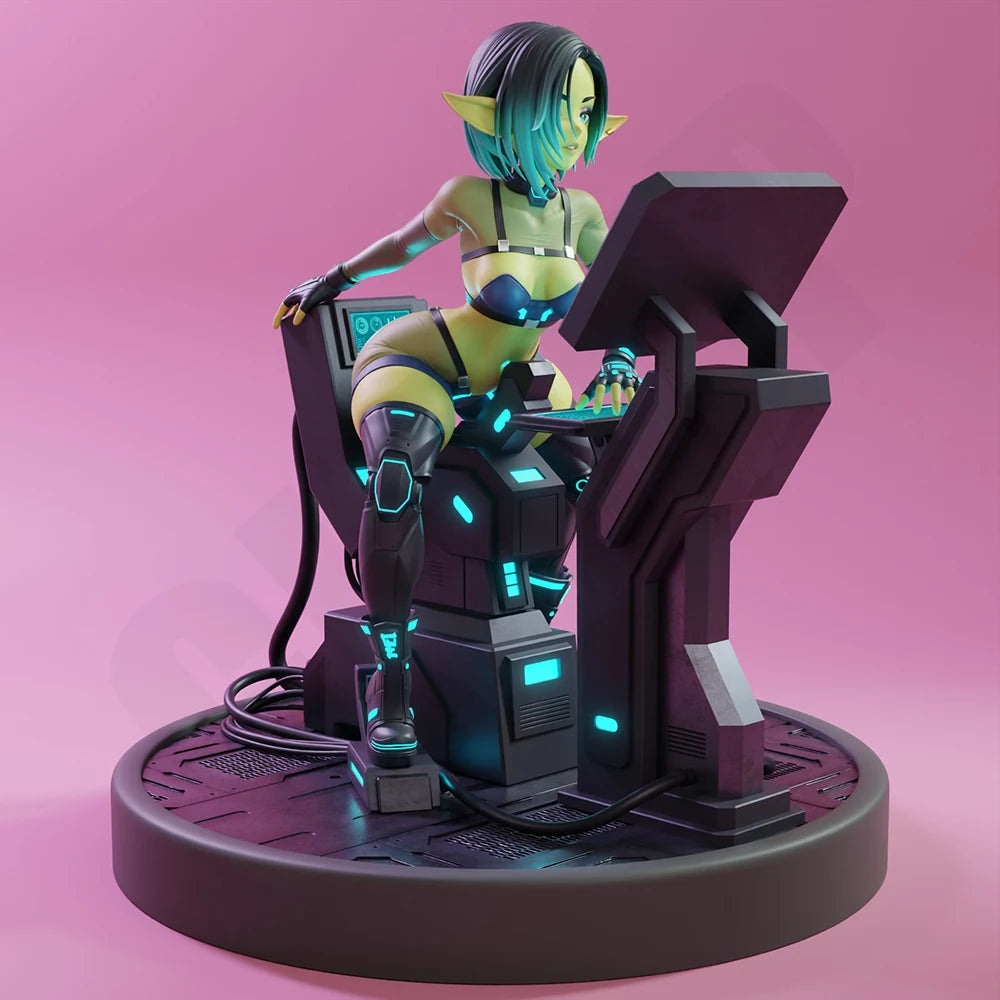 Console Operator Resin Model Kit SX7578 – Unpainted