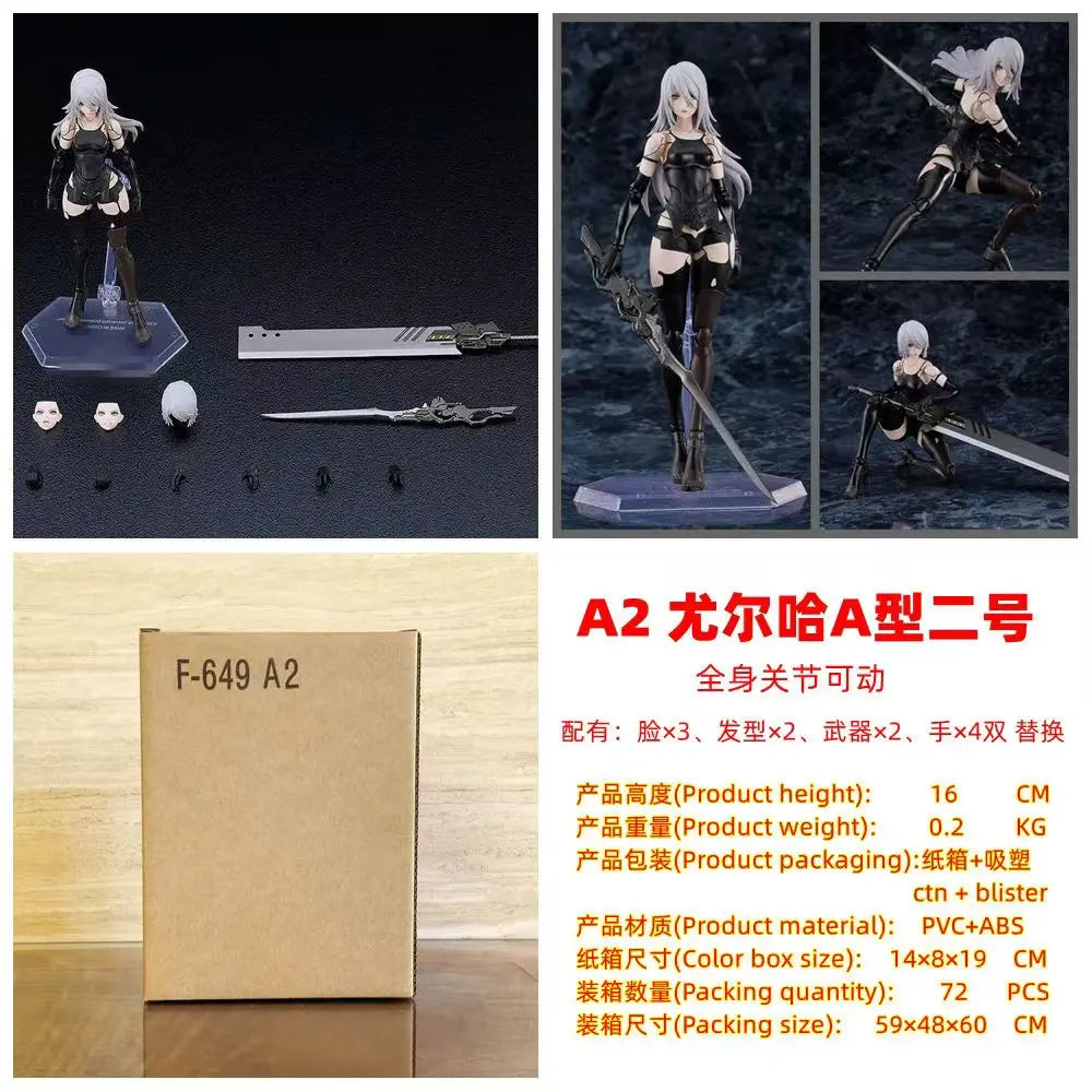 NieR: Automata 2B & A2 Articulated Figures – Replica Models