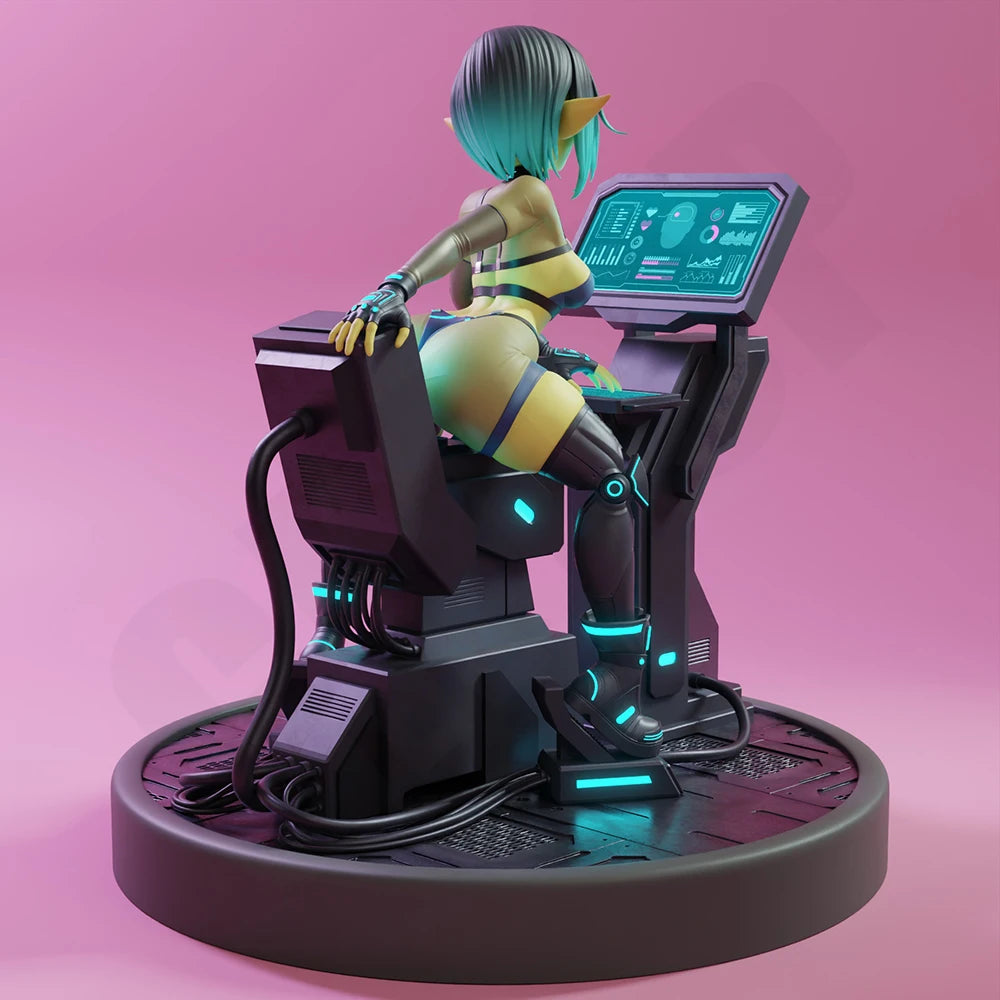 Console Operator Resin Model Kit SX7578 – Unpainted