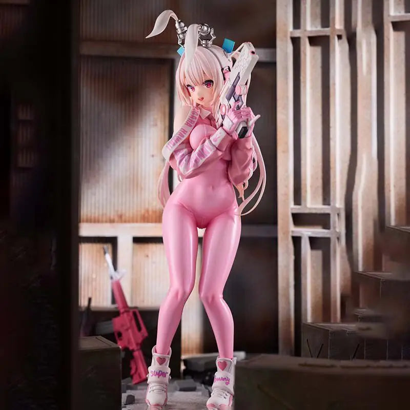 Pink Superbunny PVC Display Figure
