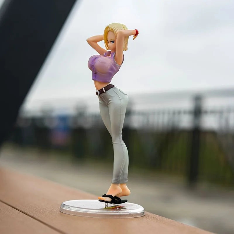 Dragon Ball Android 18 Ver. III Display Figure – 21 cm