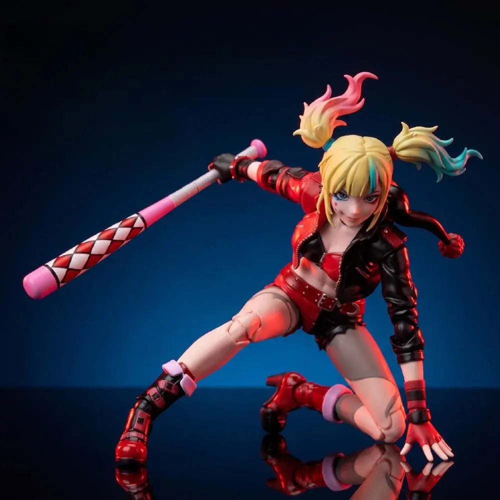 Harley Quinn Action Figure or 52-Piece Sticker Pack