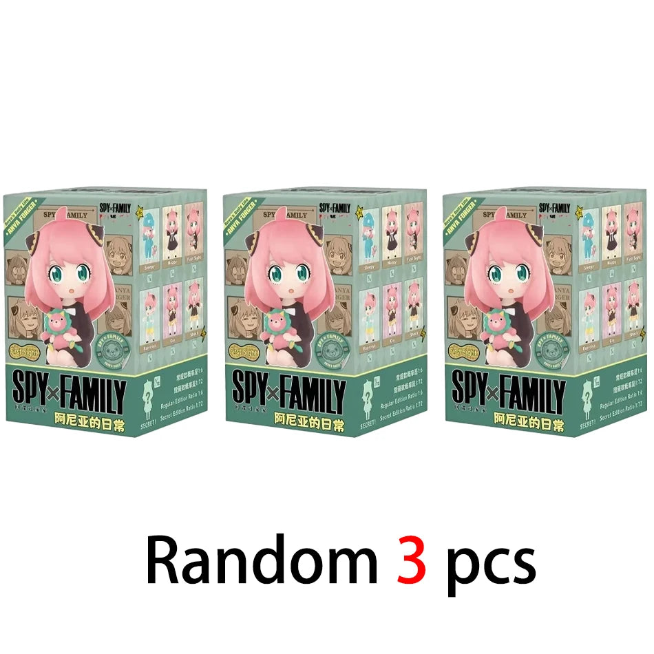 Spy x Family Anya Mini Figures – Random Packs & 6-Figure Set