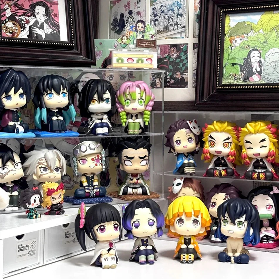 Demon Slayer Seated Chibi Figures – 10 cm