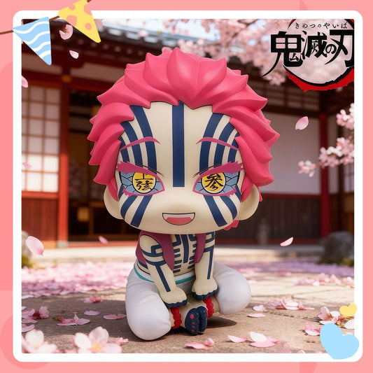 Demon Slayer Akaza Chibi Figure – 11 cm