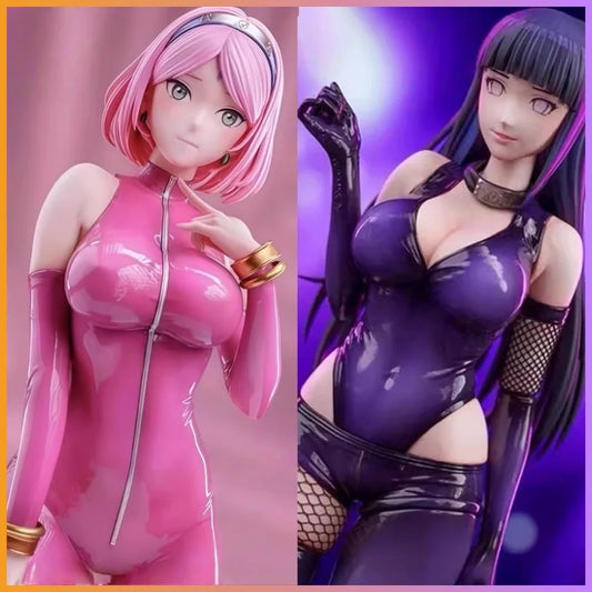 Naruto - Sakura and Hinata Sexy Outfits and Poses