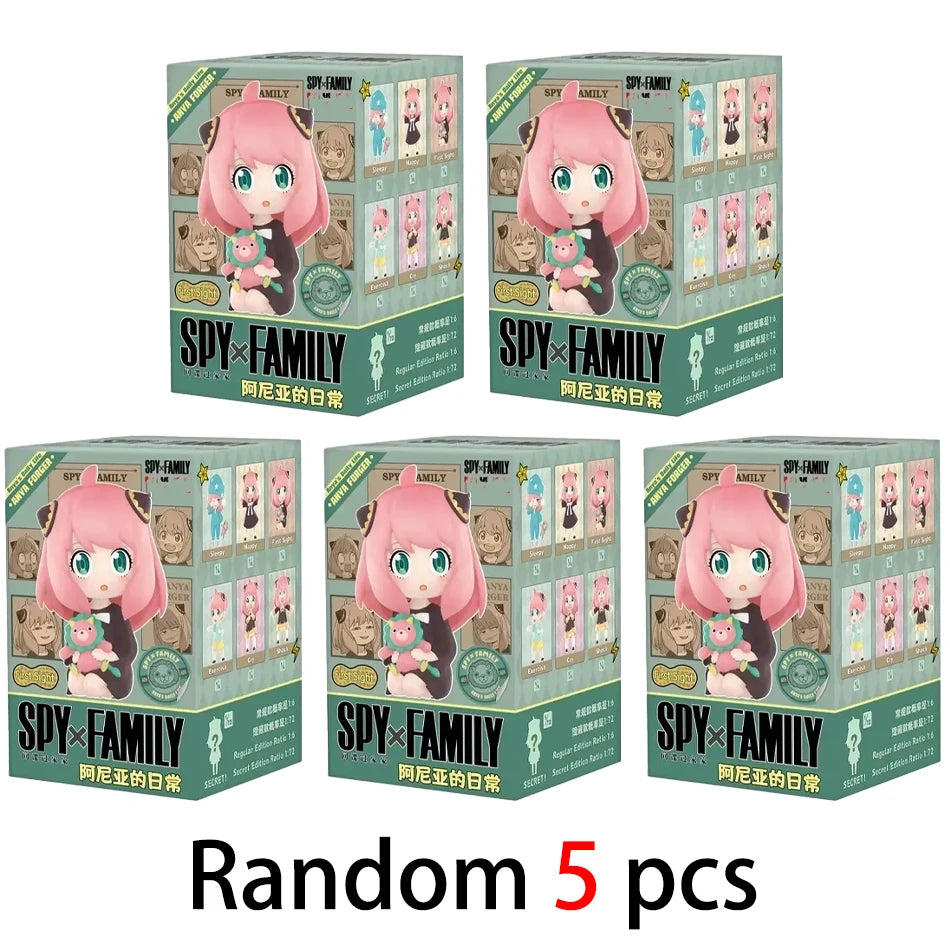 Spy x Family Anya Mini Figures – Random Packs & 6-Figure Set