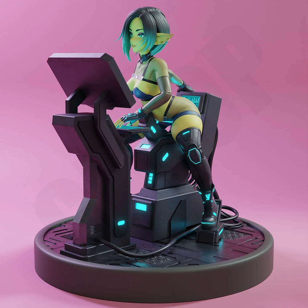 Console Operator Resin Model Kit SX7578 – Unpainted