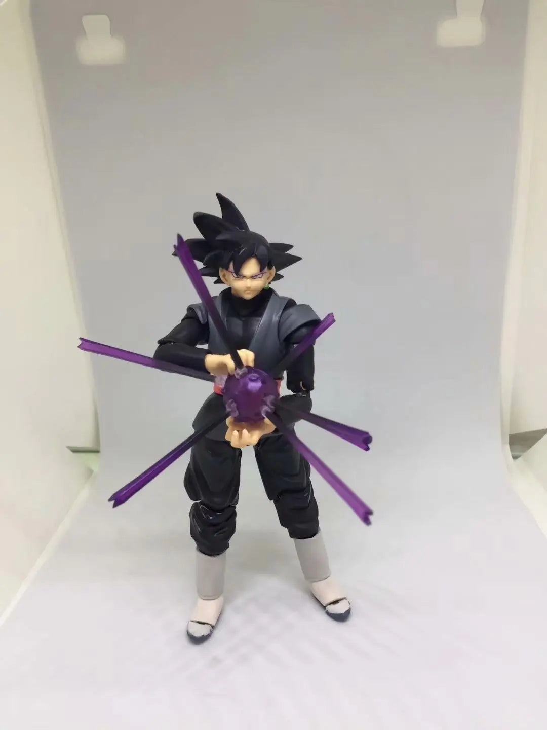14cm Dragon Ball Black Goku Zamasu Anime Action Figure Super Saiyan Movie Version Dbz Model Multiple Accessories Toys Gifts