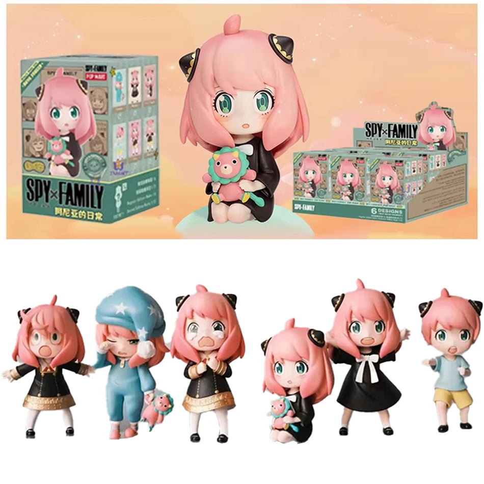 Spy x Family Anya Mini Figures – Random Packs & 6-Figure Set