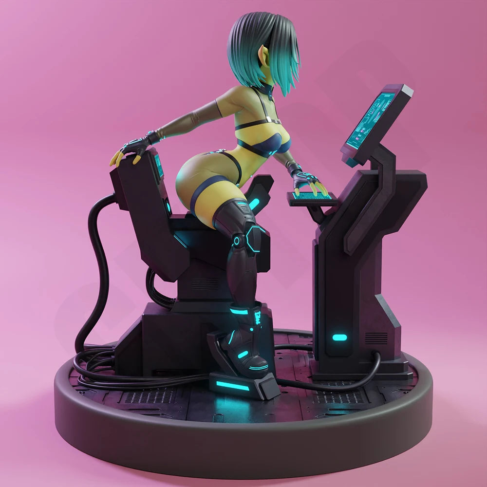 Console Operator Resin Model Kit SX7578 – Unpainted