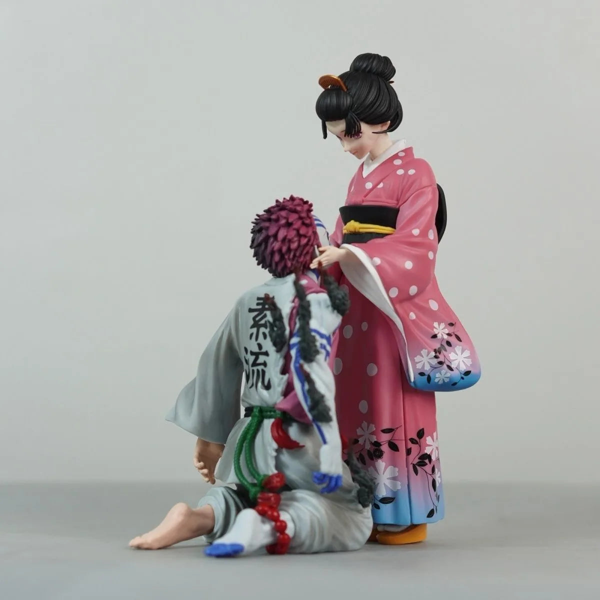 Demon Slayer Akaza & Koyuki PVC Display Statue