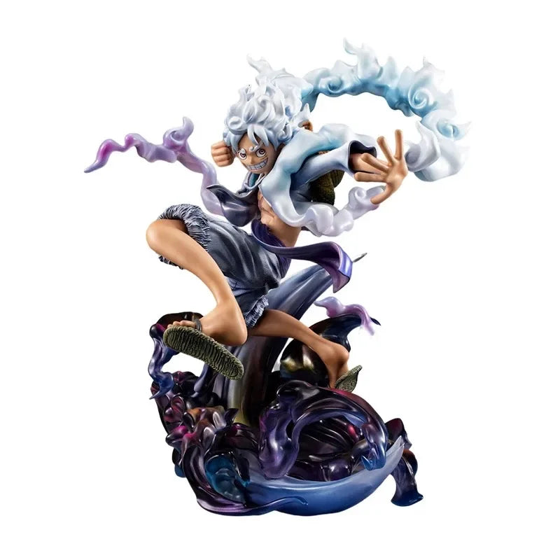 One Piece Lffy Anime Figure Gear 5 Luffy Action Figurine Sun God Nika Luffy Statue PVC Statue Model Doll Collection Toy Gifts