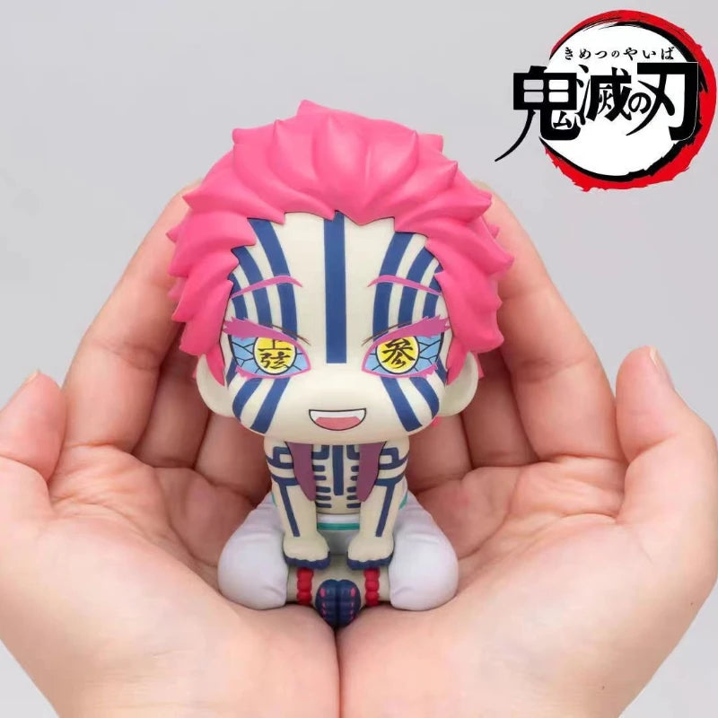 Demon Slayer Akaza Chibi Figure – 11 cm