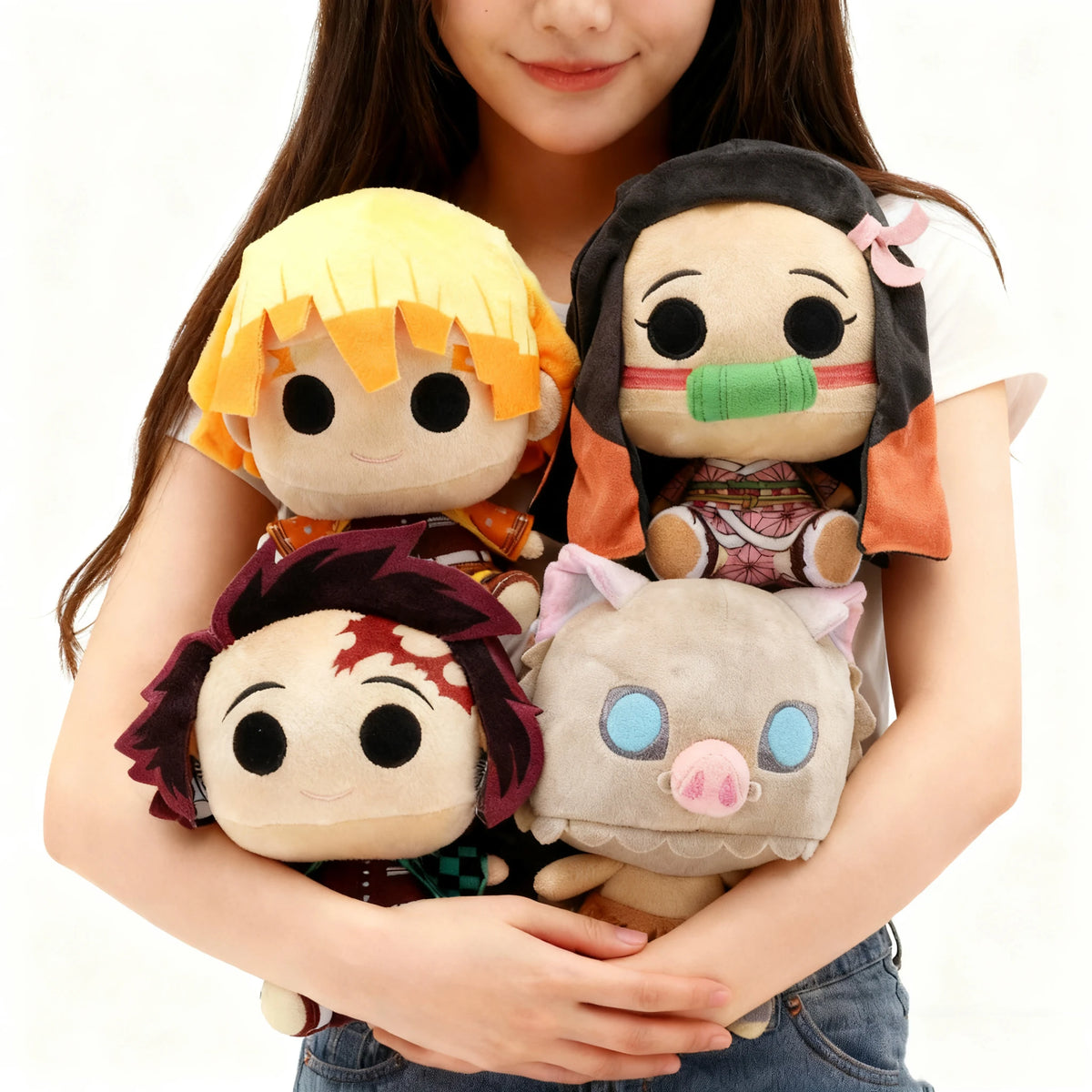 Demon Slayer Character Plush Dolls – 20 cm