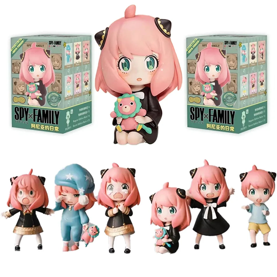 Spy x Family Anya Mini Figures – Random Packs & 6-Figure Set