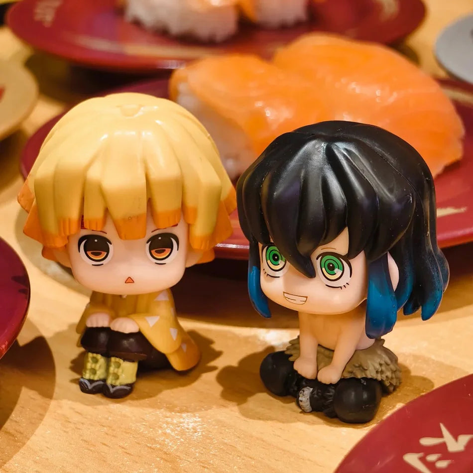 Demon Slayer Seated Chibi Figures – 10 cm