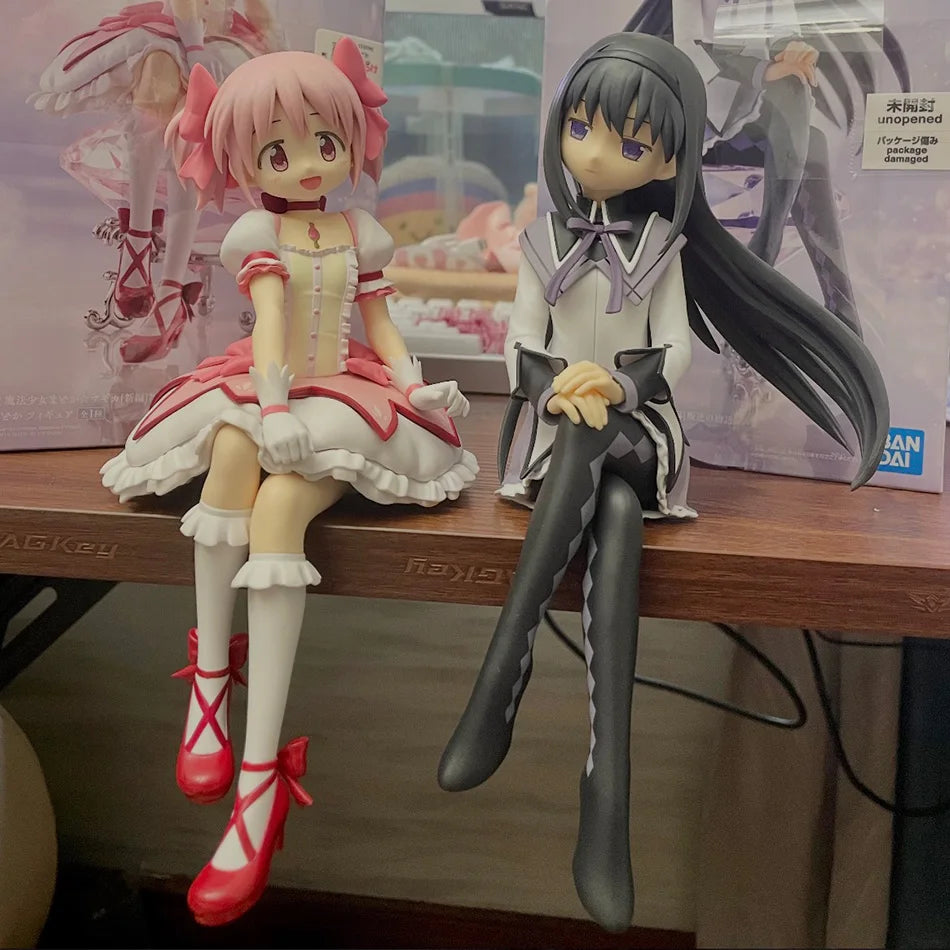 Puella Magi Madoka Magica Seated Figures – Madoka or Homura