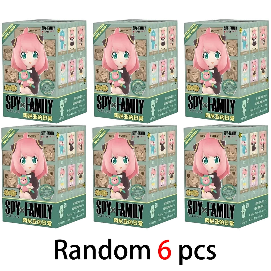 Spy x Family Anya Mini Figures – Random Packs & 6-Figure Set