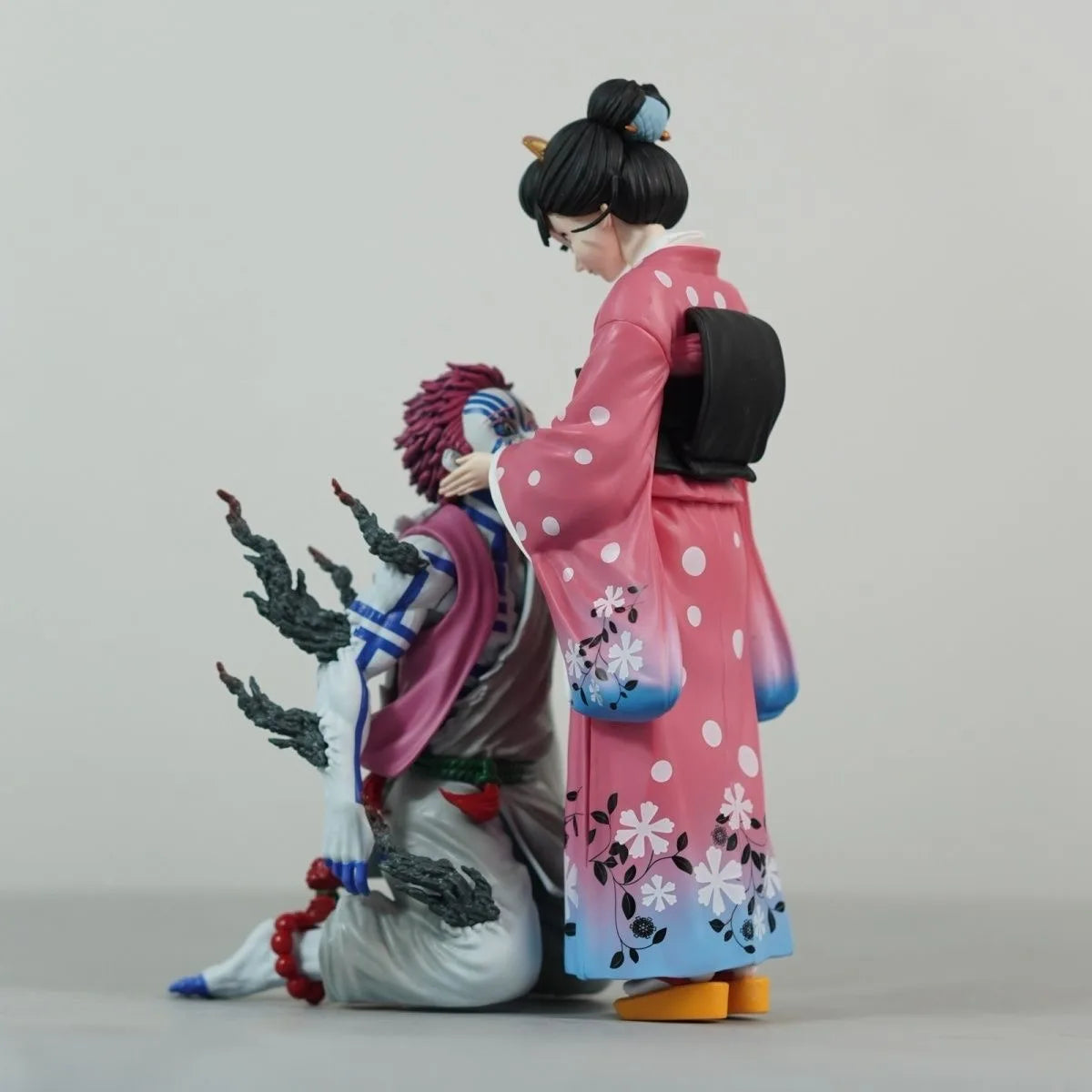 Demon Slayer Akaza & Koyuki PVC Display Statue